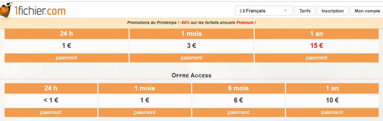 Débrideur 1fichier