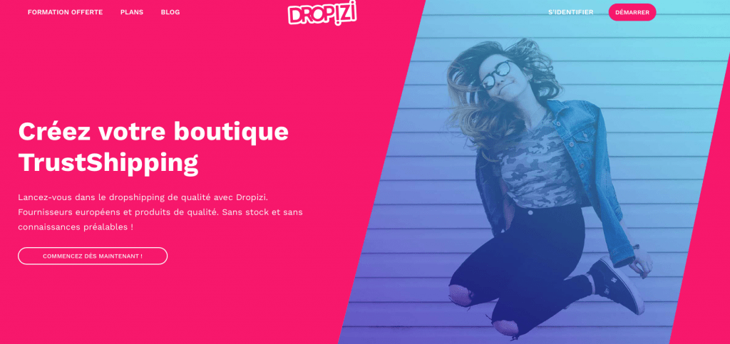 Créer sa boutique Dropizi