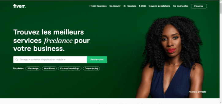 avis plateforme Fiverr