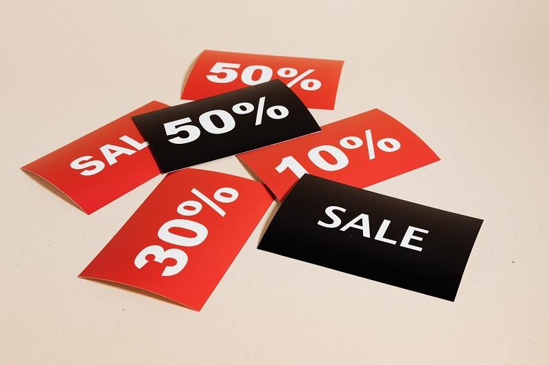 sale %