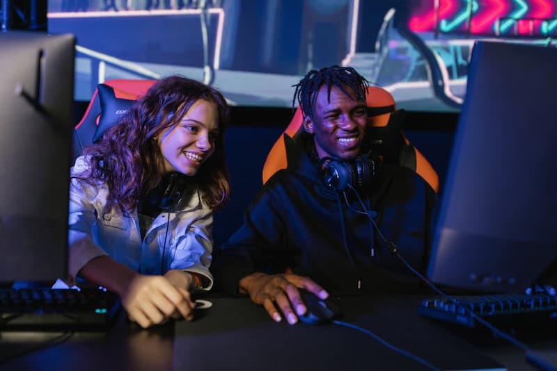 Un duo de gamers